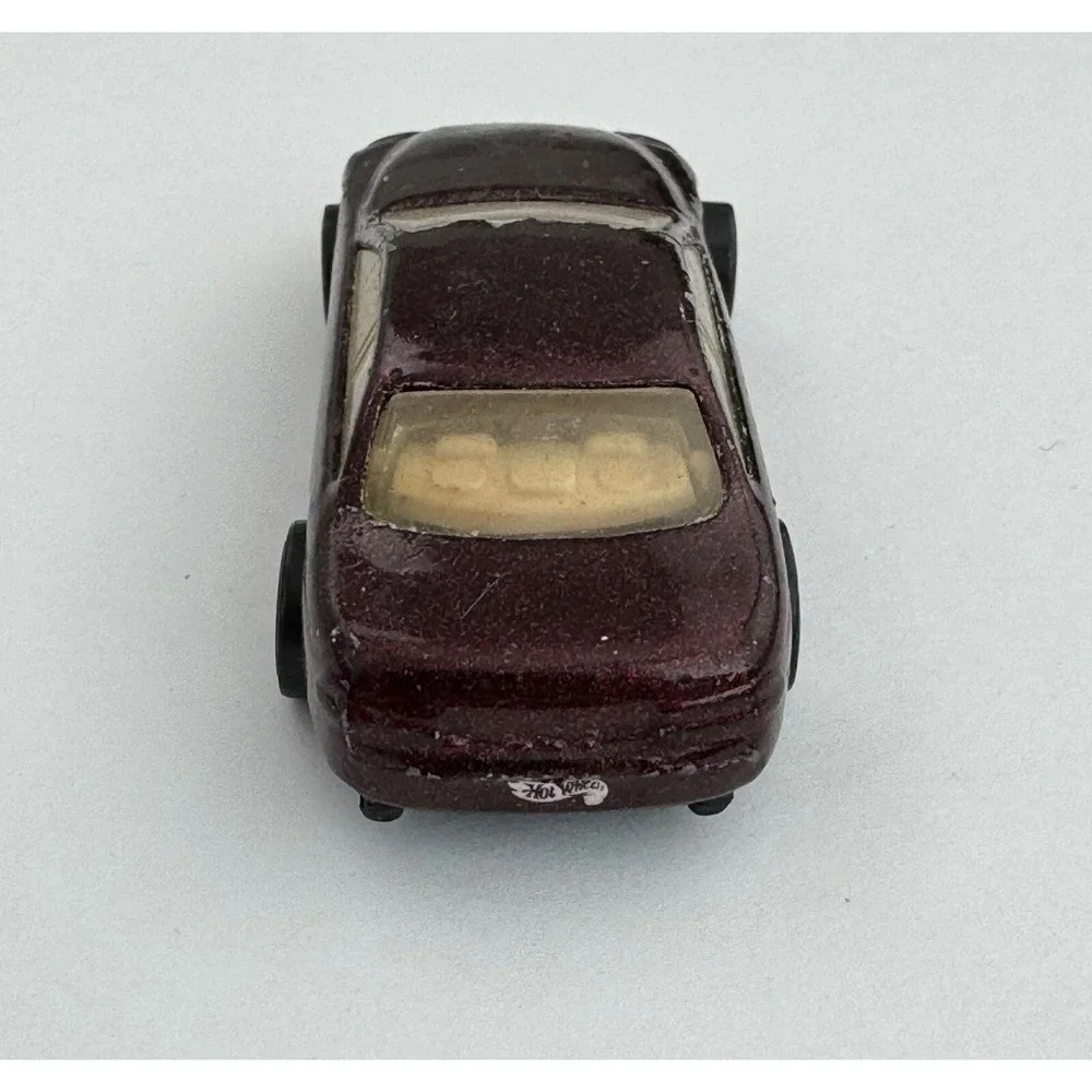 Hot Wheels 1992 Mattel Lexus SC400 Burgundy Metallic Die-cast Toy Car Malaysia